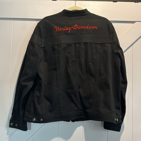 Harley Davidson Women’s Jean Jacket size 2W Plus Size - Picture 4 of 5